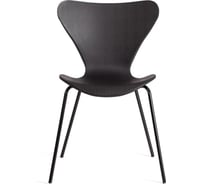 Стул Tetchair 5 шт Jacobsen mod DC 102-1 пластик/металл, 45x54.5x80 см, Black черный, Black черный 21263