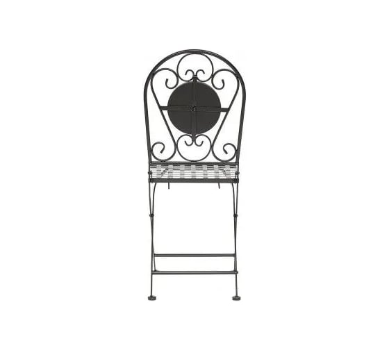 Стул Tetchair 2 шт Secret de Maison VICENZA mod. PL08-1070-1-GBRN металл, 36x35x91 см, черный/плитка ASTRA 11875