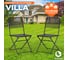 Стул Tetchair 2 шт Secret De Maison Villa стальной сплав, 44x42x83 см, черный 21147 3