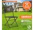 Стул Tetchair 2 шт Secret De Maison Villa стальной сплав, 44x42x83 см, черный 21147 7