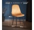 Стул Tetchair 4 шт BREEZE mod. JSC-58 Велюр/металл, 44x53x86 см, brown коричневый HLR12, черный 21132 9