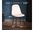 Стул Tetchair 4 шт BREEZE mod. JSC-58 Велюр/металл, 44x53x86 см, creamy кремовый HLR 5, черный 21133 9