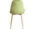 Стул Tetchair BREEZE mod. JSC-58, 1 шт в упаковке Велюр/металл, 44x53x86 см, Green зеленый HLR54, натуральный 21563 4