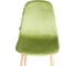 Стул Tetchair BREEZE mod. JSC-58, 1 шт в упаковке Велюр/металл, 44x53x86 см, Green зеленый HLR54, натуральный 21563 5