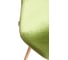 Стул Tetchair BREEZE mod. JSC-58, 1 шт в упаковке Велюр/металл, 44x53x86 см, Green зеленый HLR54, натуральный 21563 7
