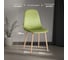 Стул Tetchair 4 шт BREEZE mod. JSC-58 Велюр/металл, 44x53x86 см, Green зеленый HLR54, натуральный 21214 9