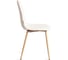 Стул Tetchair BREEZE mod. JSC-58, 1 шт в упаковке Велюр/металл, 44x53x86 см, Light beige светло-бежевый HLR1, натуральный 21567 2