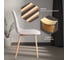 Стул Tetchair 4 шт BREEZE mod. JSC-58 Велюр/металл, 44x53x86 см, Light grey светло-серый HLR14, натуральный 21212 4