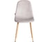 Стул Tetchair BREEZE mod. JSC-58, 1 шт в упаковке Велюр/металл, 44x53x86 см, Light grey светло-серый HLR14, натуральный 21569 1