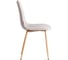 Стул Tetchair BREEZE mod. JSC-58, 1 шт в упаковке Велюр/металл, 44x53x86 см, Light grey светло-серый HLR14, натуральный 21569 2