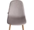 Стул Tetchair BREEZE mod. JSC-58, 1 шт в упаковке Велюр/металл, 44x53x86 см, Light grey светло-серый HLR14, натуральный 21569 5