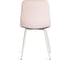 Стул Tetchair CHILLY mod. 7094-1, 1 шт в упаковке вельвет/металл, 44,5x52,5x86 см, pink розовый HLR39, белый 21429 4