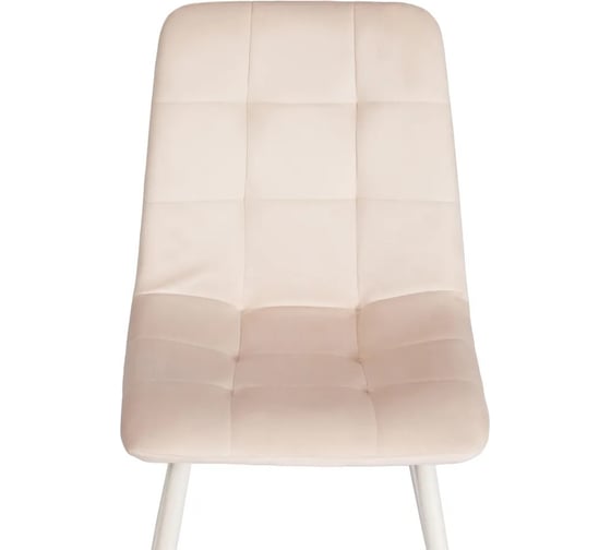 Стул Tetchair 4 шт CHILLY mod. 7094-1 вельвет/металл, 44,5x52,5x86 см, beige бежевый HLR2, белый 20418
