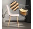 Стул Tetchair 4 шт CHILLY mod. 7094-1 вельвет/металл, 44,5x52,5x86 см, beige бежевый HLR2, натуральный 20420 5