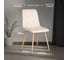 Стул Tetchair 4 шт CHILLY mod. 7094-1 вельвет/металл, 44,5x52,5x86 см, beige бежевый HLR2, натуральный 20420 9