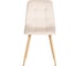 Стул Tetchair CHILLY mod. 7094-1, 1 шт в упаковке вельвет/металл, 44,5x52,5x86 см, beige бежевый HLR2, натуральный 21421 1
