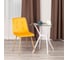Стул Tetchair 4 шт CHILLY mod. 7094-1 вельвет/металл, 44,5x52,5x86 см, yellow желтый HLR41, натуральный 20419 11