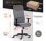 Кресло Tetchair PRACTIC PLT ткань/кожзам, серый/металлик, TW-12/W-12/36 21416 9