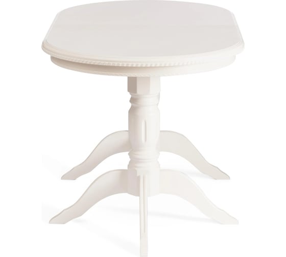 Стол Tetchair COPPOLA бук, мдф, 140+40x80x77 см, Ivory white 20575