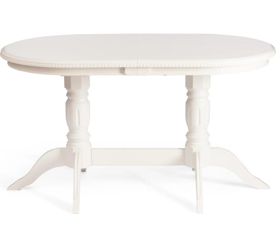 Стол Tetchair COPPOLA бук, мдф, 140+40x80x77 см, Ivory white 20575