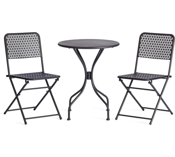 Стол Tetchair Secret De Maison Villa стальной сплав, D59x70 см, черный 21150