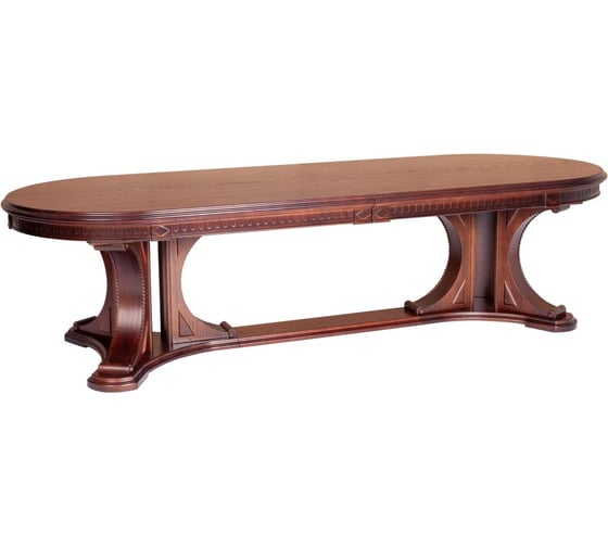 Стол Tetchair VERSAL овальный бук, мдф, 300 350/400 х 110x78 см, Tobacco 20567