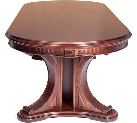 Стол Tetchair VERSAL овальный бук, мдф, 300 350/400 х 110x78 см, Tobacco 20567