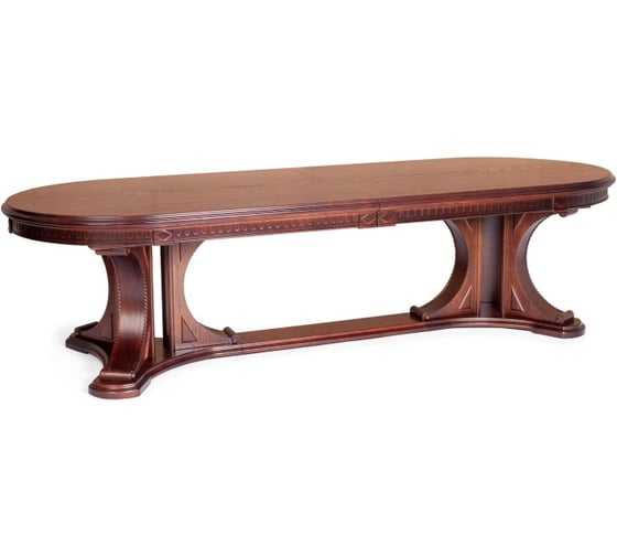Стол Tetchair VERSAL овальный бук, мдф, 300 350/400 х 110x78 см, Tobacco 20567
