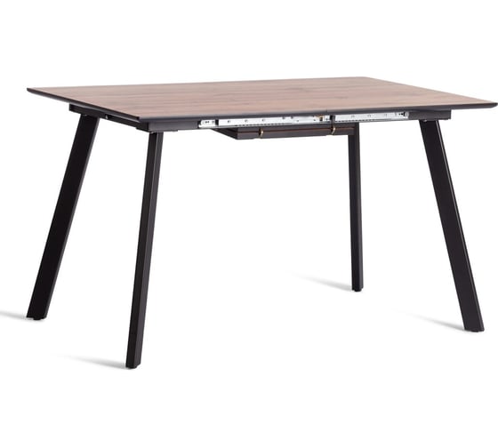 Стол обеденный Tetchair DARWIN МДФ HPL 0,6 мм, металл, 85x130-170x75 см, дуб вотан/черный 20664