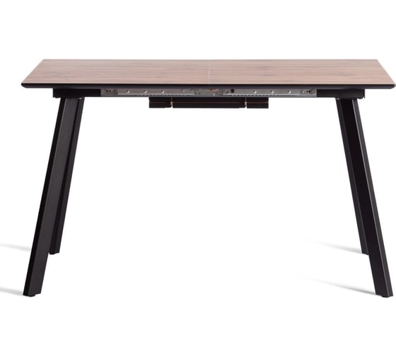 Стол обеденный Tetchair DARWIN МДФ HPL 0,6 мм, металл, 85x130-170x75 см, дуб вотан/черный 20664