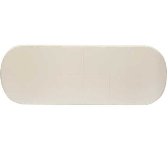 Стол раскладной Tetchair Siena SA-T6EX2L дерево гевея/мдф, 150+35+35x80x75 см, ivory white слоновая кость 2-5 12490