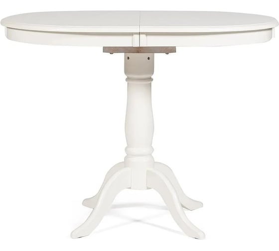 Стол раскладной Tetchair Solerno ME-T4EX дерево гевея/мдф, 70x100+29x75 см, ivory white слоновая кость 2-5 12483 1