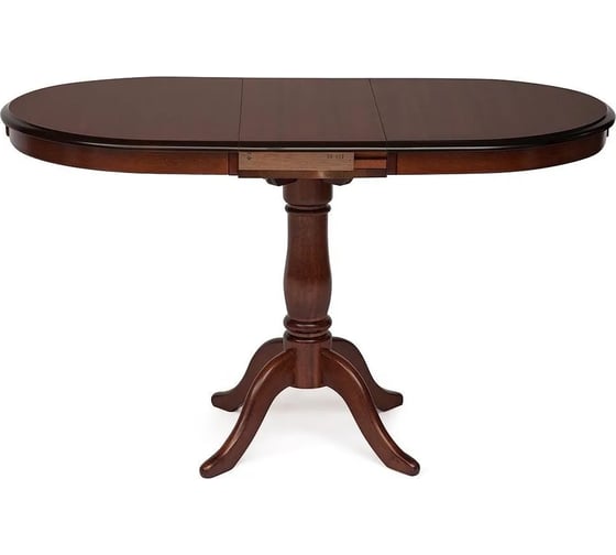 Стол раскладной Tetchair Solerno ME-T4EX дерево гевея/мдф, 70x100+29x75 см, MAF Brown 10481 1