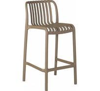 Стул полубарный DOBRIN CHLOE (цвет бежевый)  LMZL-PP777-1_P-GR-03