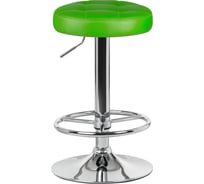 Табурет барный DOBRIN BRUNO (цвет сиденья зеленый, цвет основания хром) LM-5008_CH-M_EL-green