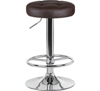 Табурет барный DOBRIN BRUNO (цвет сиденья коричневый, цвет основания хром) LM-5008_CH-M_EL-brown 34156843