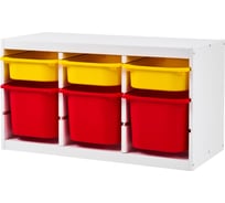 Каркас стеллажа Лузалес СЫНОД 94x52x44 белый 5049990503