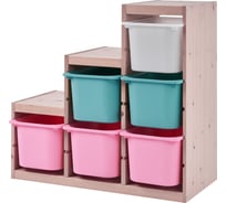 Каркас стеллажа Лузалес СЫНОД 94x91x44 светло-белый 5049990614