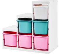 Каркас стеллажа Лузалес СЫНОД 94x91x44 белый 5049990603