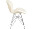 Стул обеденный DOBRIN BUTTERFLY CHROME (цвет сиденья кремовый, цвет основания хромированная сталь) LMZL-302A_CH-M_EL-cream 3