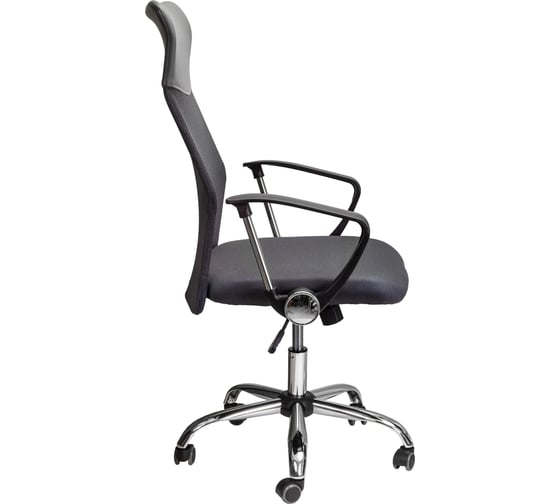 Кресло поворотное Aks Home ARIA, NEW, ECO/сетка, серый+сетка-серая 65435