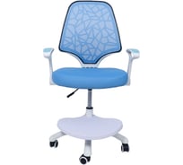 Кресло поворотное Aks Home CINEMA, ткань, синий 102540