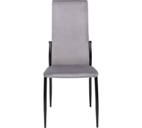 Стул Aks Home DENVER, светло-серый велюр HLR-20/черный 95183