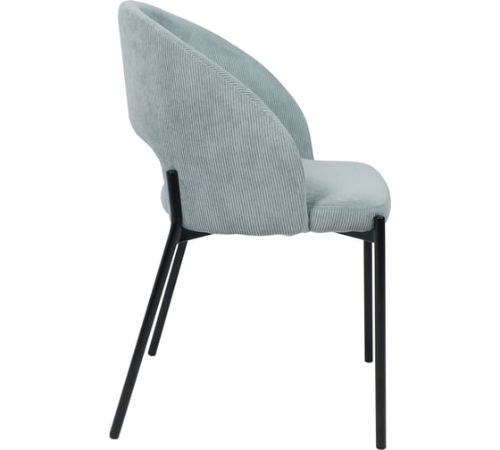 Стул Aks Home ELSA, мятный велюр Fjord 74/черный 103562