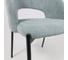 Стул Aks Home ELSA, мятный велюр Fjord 74/черный 103562 5