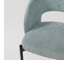 Стул Aks Home ELSA, мятный велюр Fjord 74/черный 103562 6
