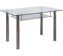 Стол Aks Home DARIO, стекло/хром, 120x75x75 59162