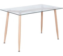 Стол Aks Home GERDA, 120x70x75, стекло/металл 59152