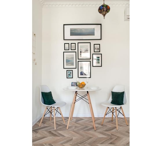 Стол Aks Home LEILA, белый, 900x750 38182