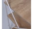 Стол письменный Aks Home ONYX, со стеллажом, светлый дуб/белый металл, 1200x600x7501220 105784 10